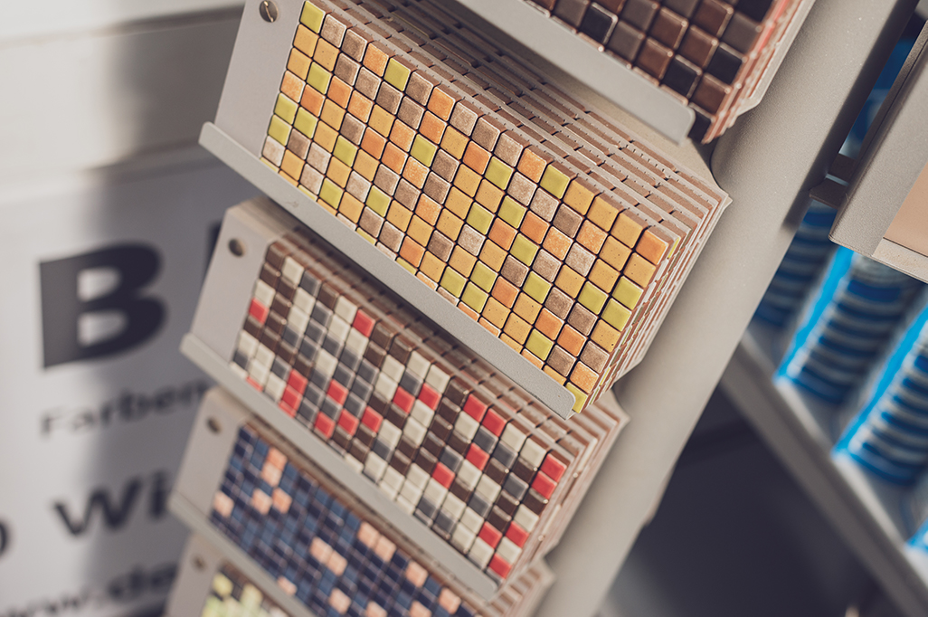 Biber Farben Fliesen Montage